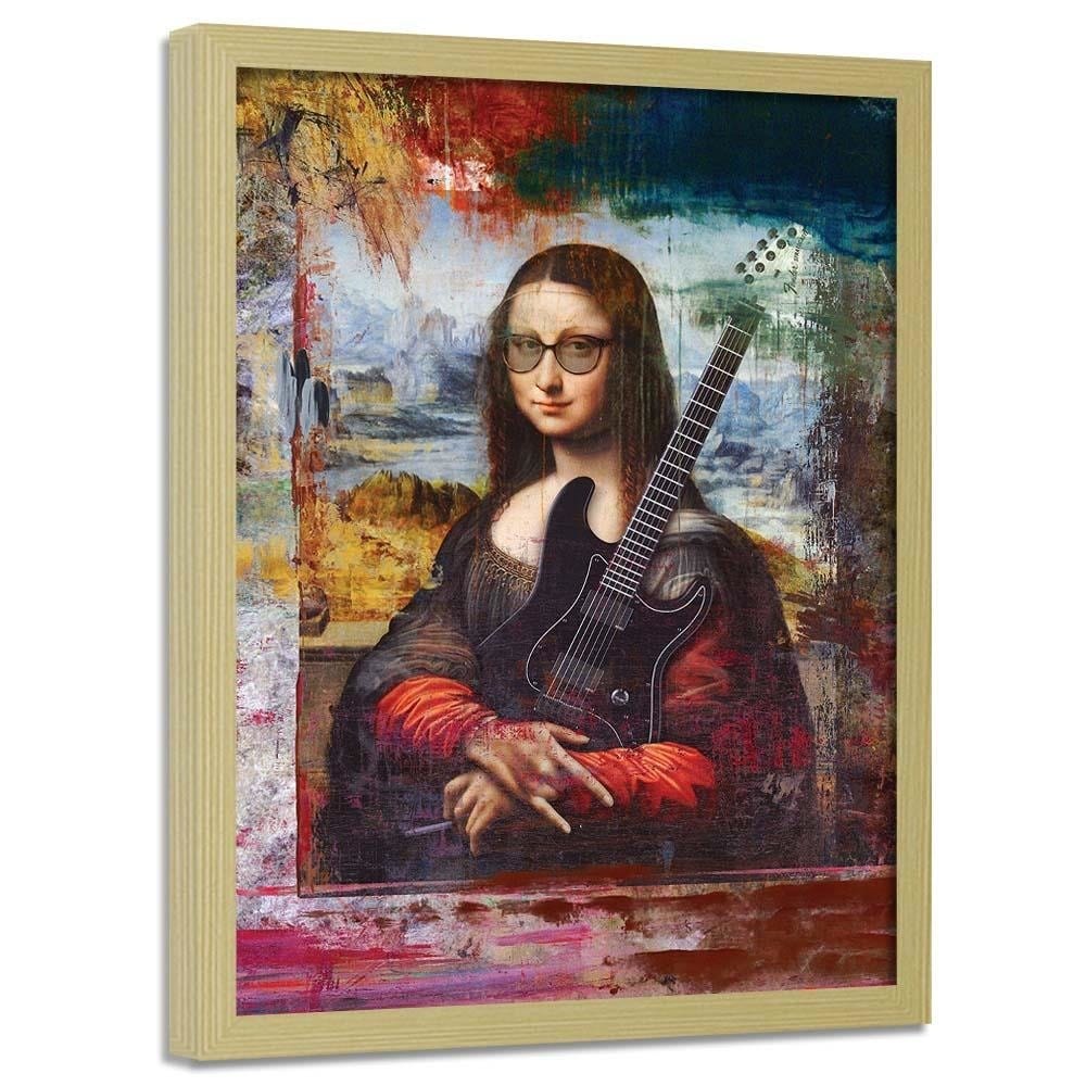 Glezna bēšā rāmī - Digital Painting Home Trends DECO
