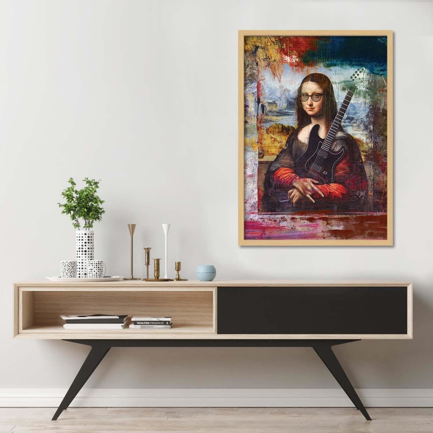 Glezna bēšā rāmī - Digital Painting Home Trends DECO