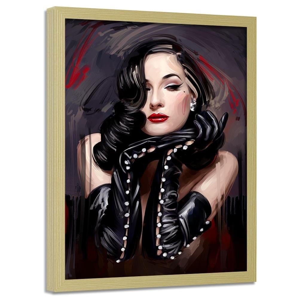 Glezna bēšā rāmī - Diva Home Trends DECO