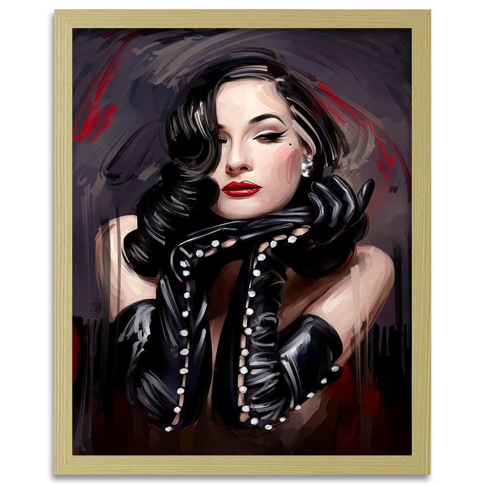 Glezna bēšā rāmī - Diva Home Trends DECO