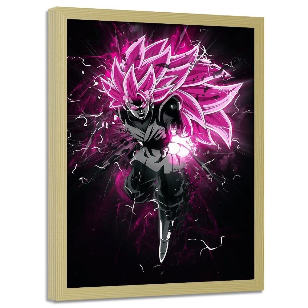 Glezna bēšā rāmī - Dragon Ball 2 Home Trends DECO