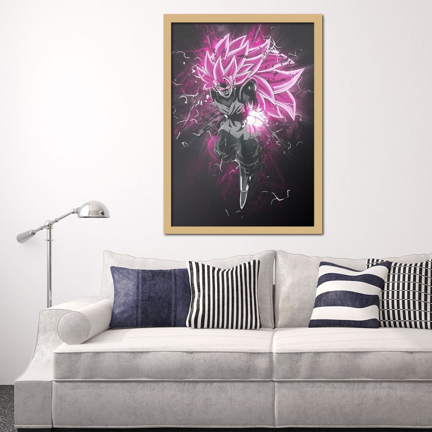 Glezna bēšā rāmī - Dragon Ball 2 Home Trends DECO