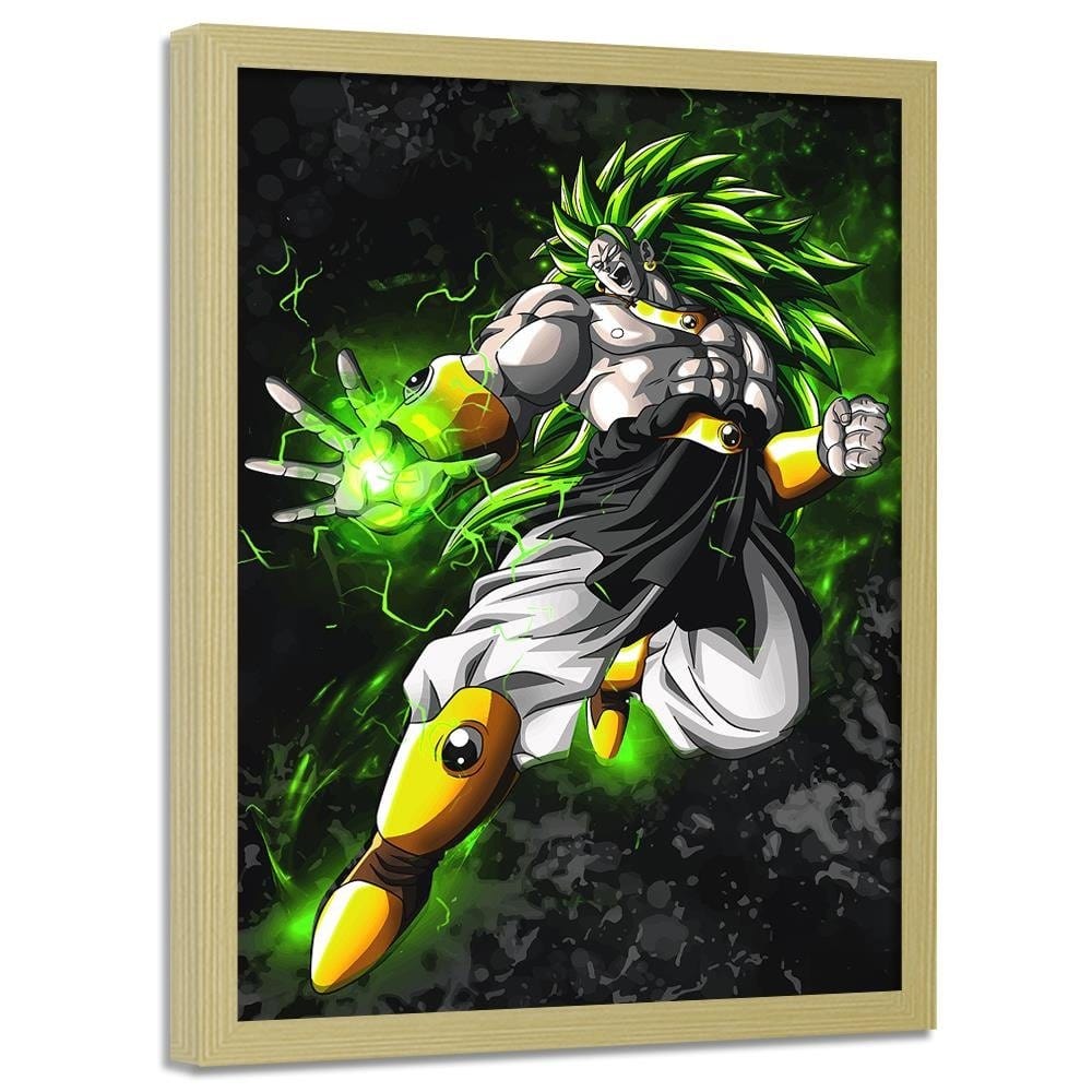 Glezna bēšā rāmī - Dragon Ball 4 Home Trends DECO