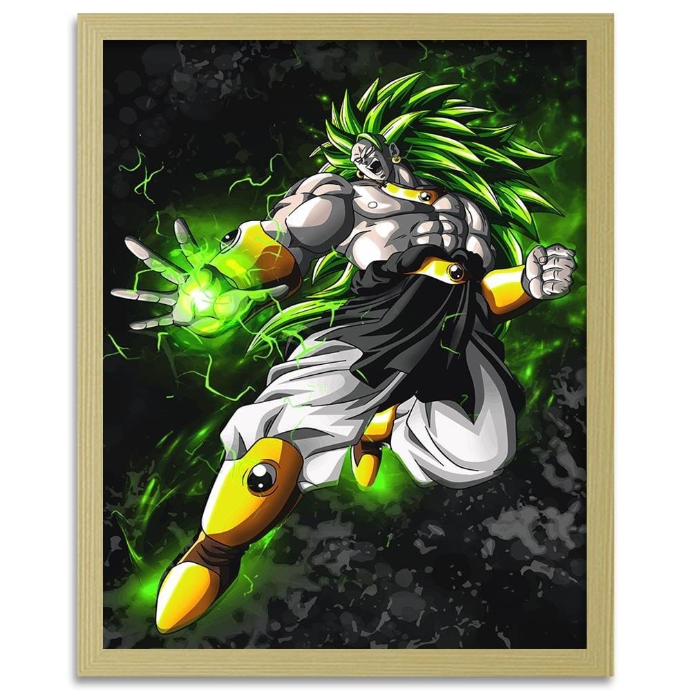 Glezna bēšā rāmī - Dragon Ball 4 Home Trends DECO