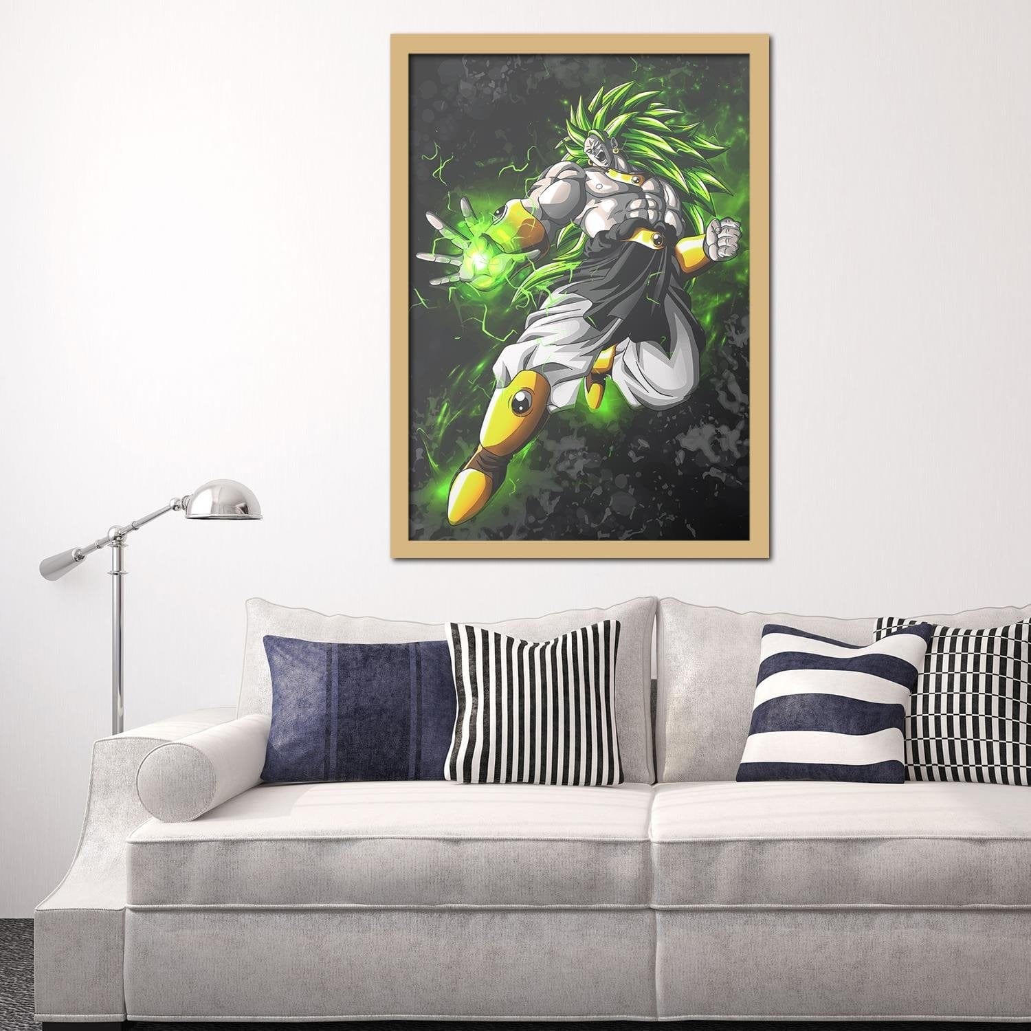Glezna bēšā rāmī - Dragon Ball 4 Home Trends DECO