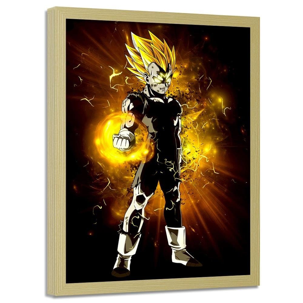Glezna bēšā rāmī - Dragon Ball Home Trends DECO