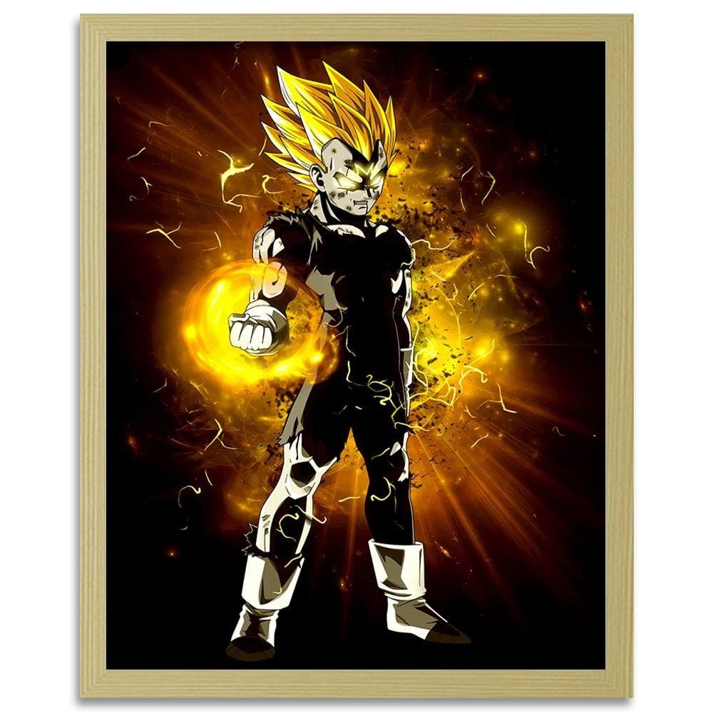 Glezna bēšā rāmī - Dragon Ball Home Trends DECO