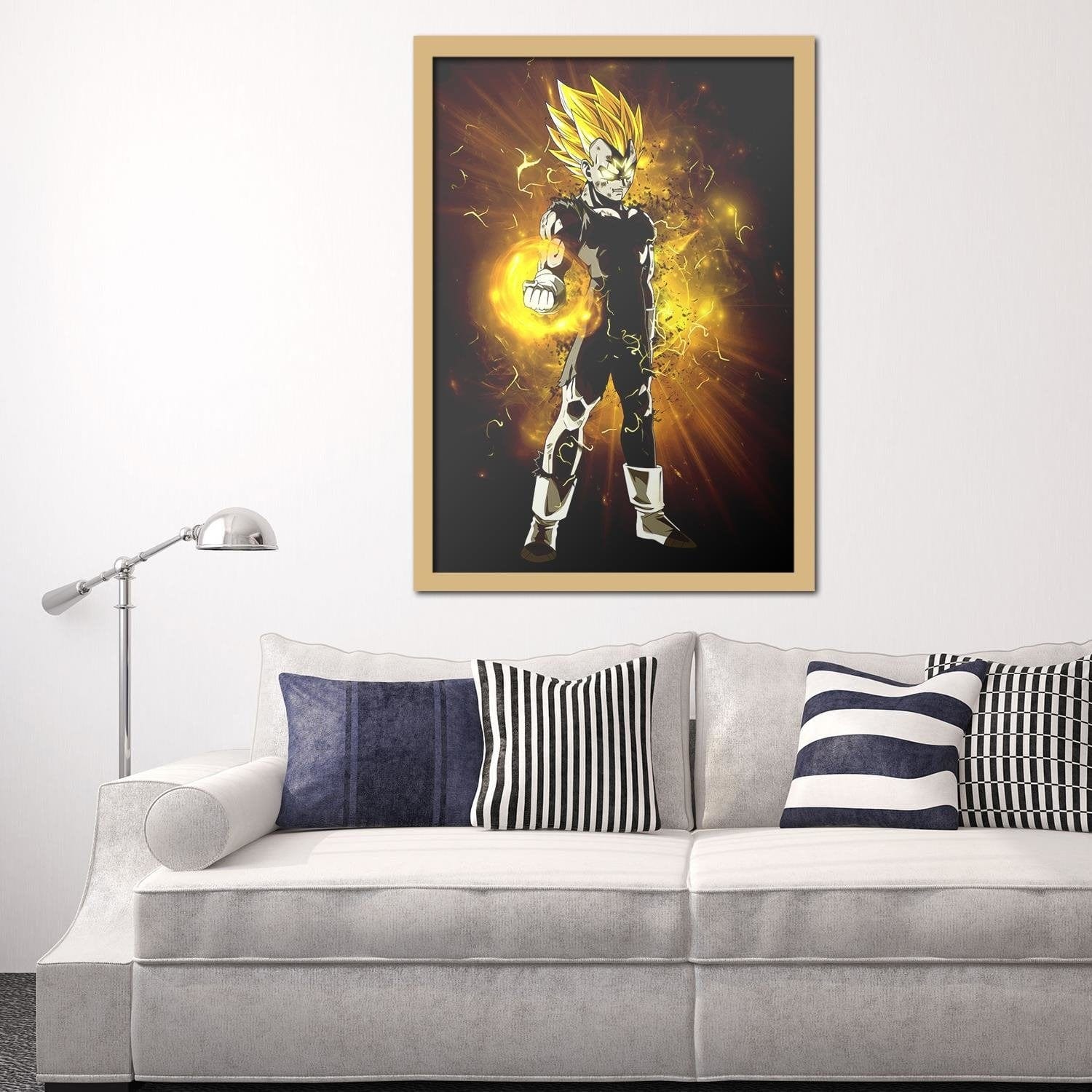 Glezna bēšā rāmī - Dragon Ball Home Trends DECO