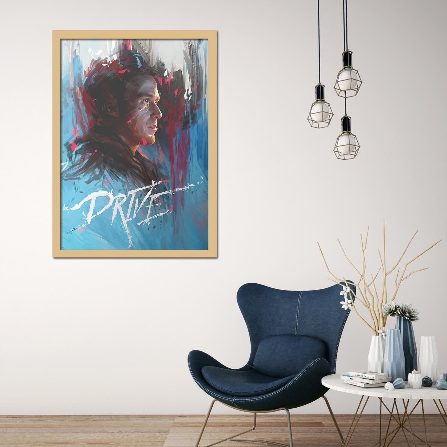 Glezna bēšā rāmī - Drive Home Trends DECO