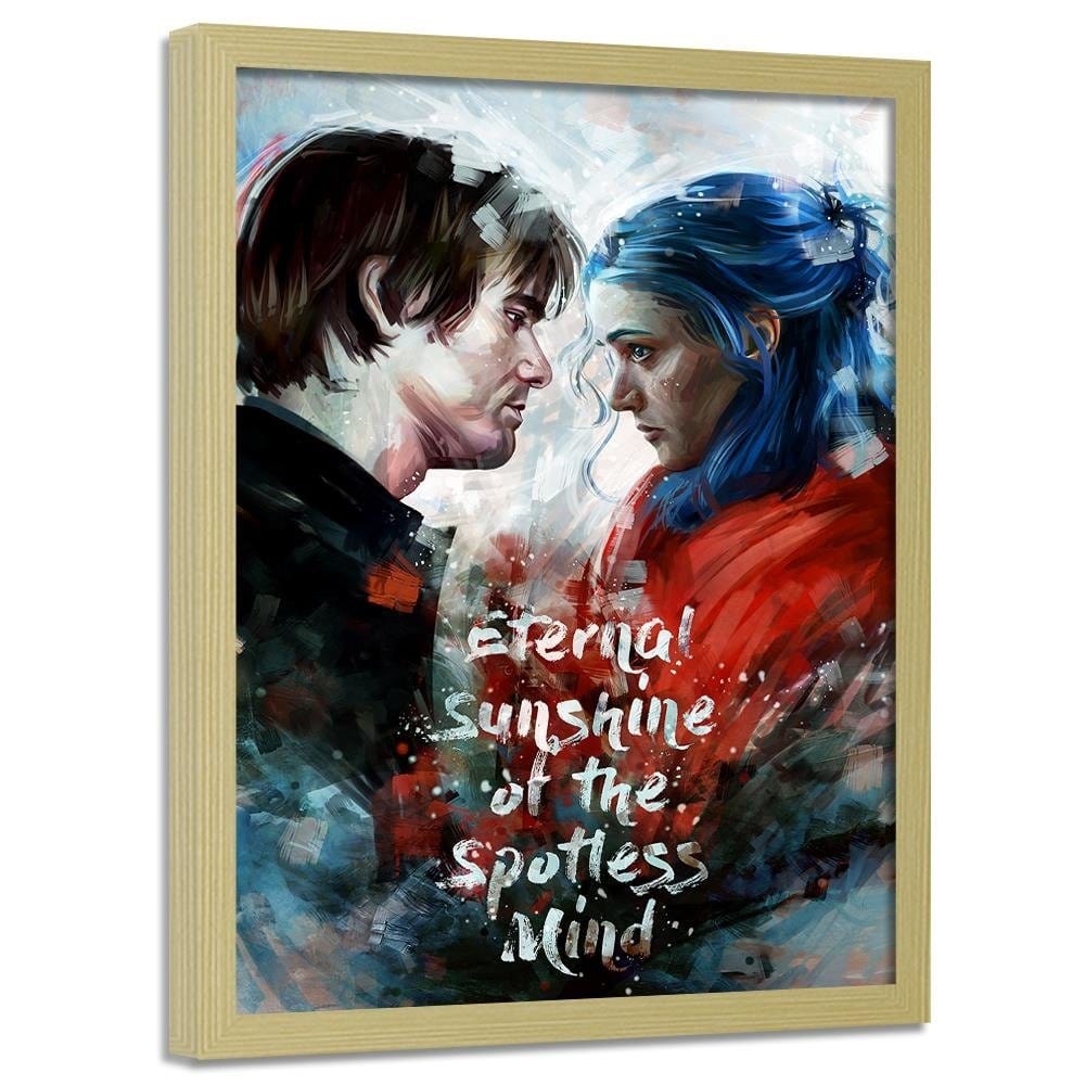 Glezna bēšā rāmī - Eternal Sunshine Of The Spotless Mind Home Trends DECO