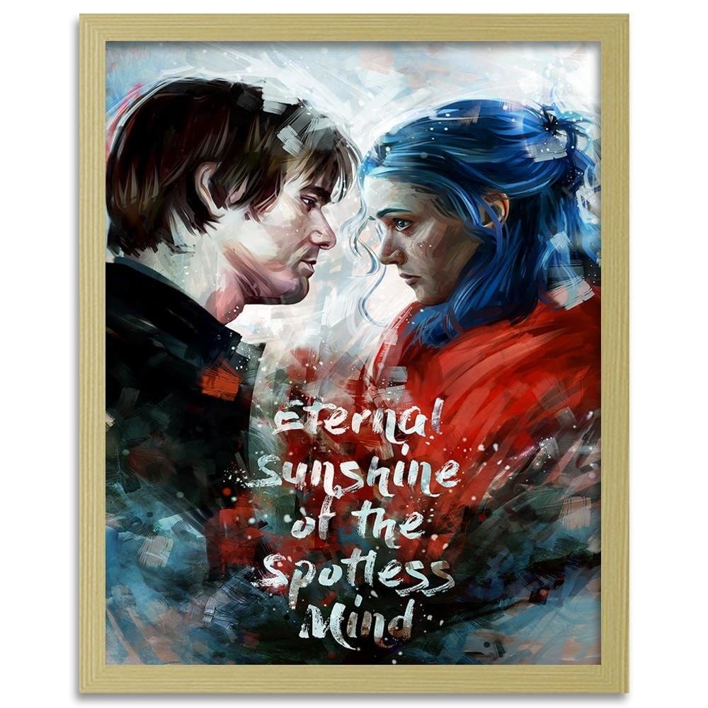 Glezna bēšā rāmī - Eternal Sunshine Of The Spotless Mind Home Trends DECO