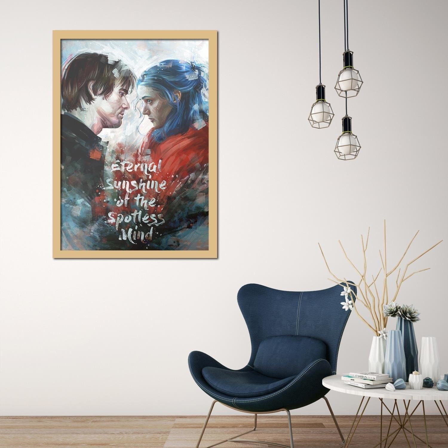 Glezna bēšā rāmī - Eternal Sunshine Of The Spotless Mind Home Trends DECO