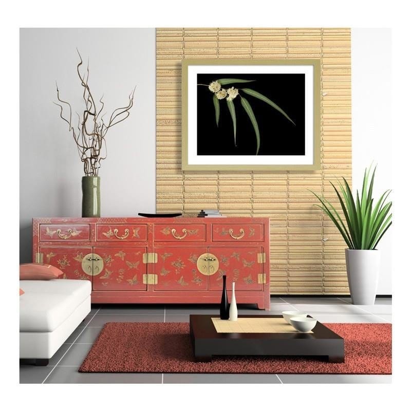 Glezna bēšā rāmī - Eucalyptus Home Trends DECO