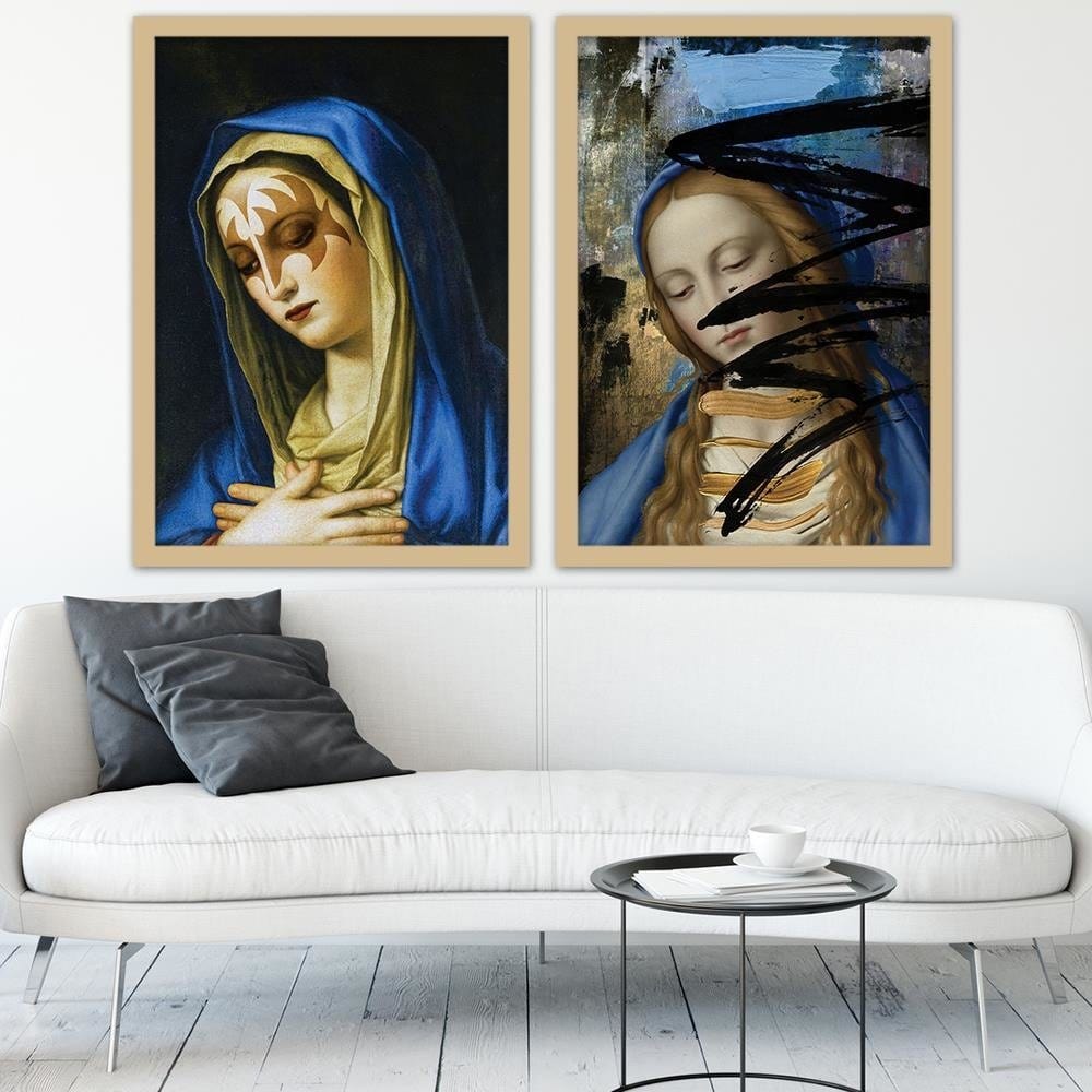 Glezna bēšā rāmī - Expressionism Image Home Trends DECO