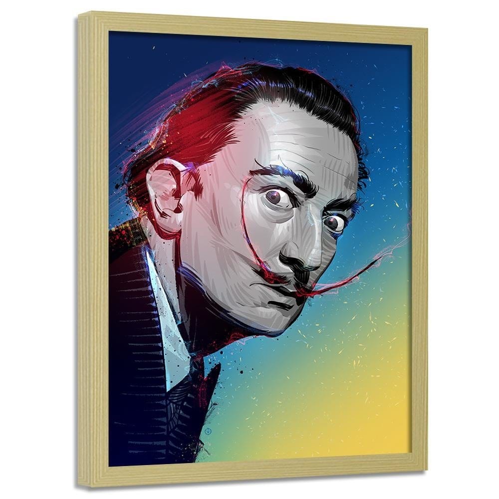 Glezna bēšā rāmī - Famous Painter Home Trends DECO