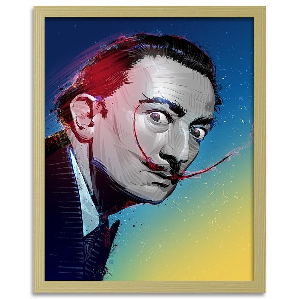 Glezna bēšā rāmī - Famous Painter Home Trends DECO