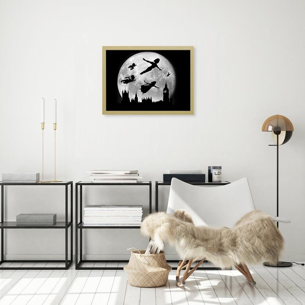 Glezna bēšā rāmī - Fan Art Home Trends DECO