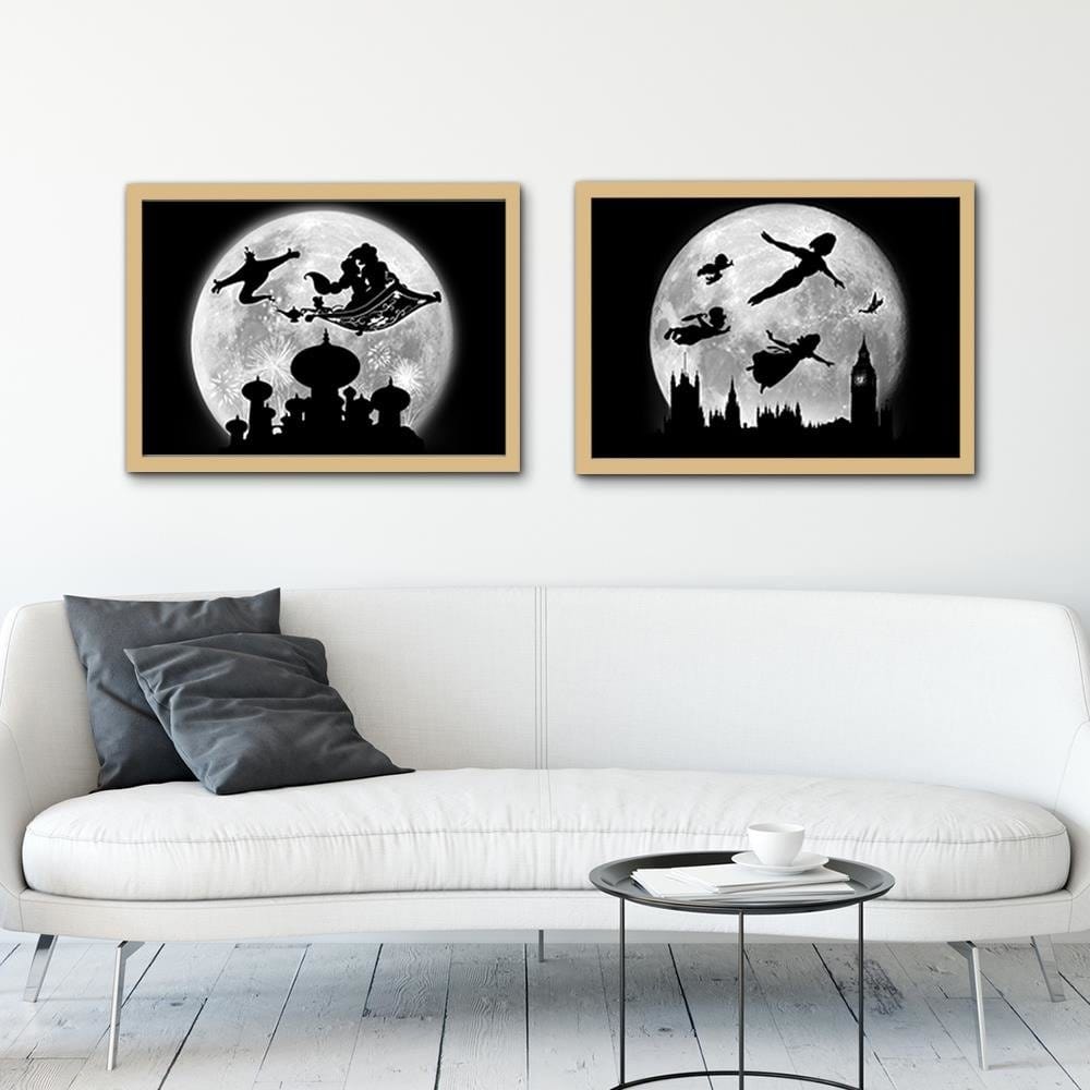 Glezna bēšā rāmī - Fan Art Home Trends DECO