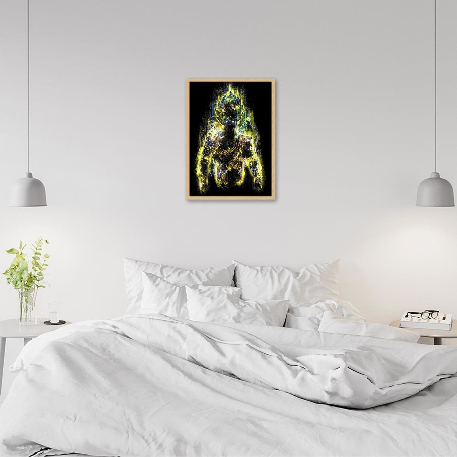 Glezna bēšā rāmī - Fantasy Anime Home Trends DECO