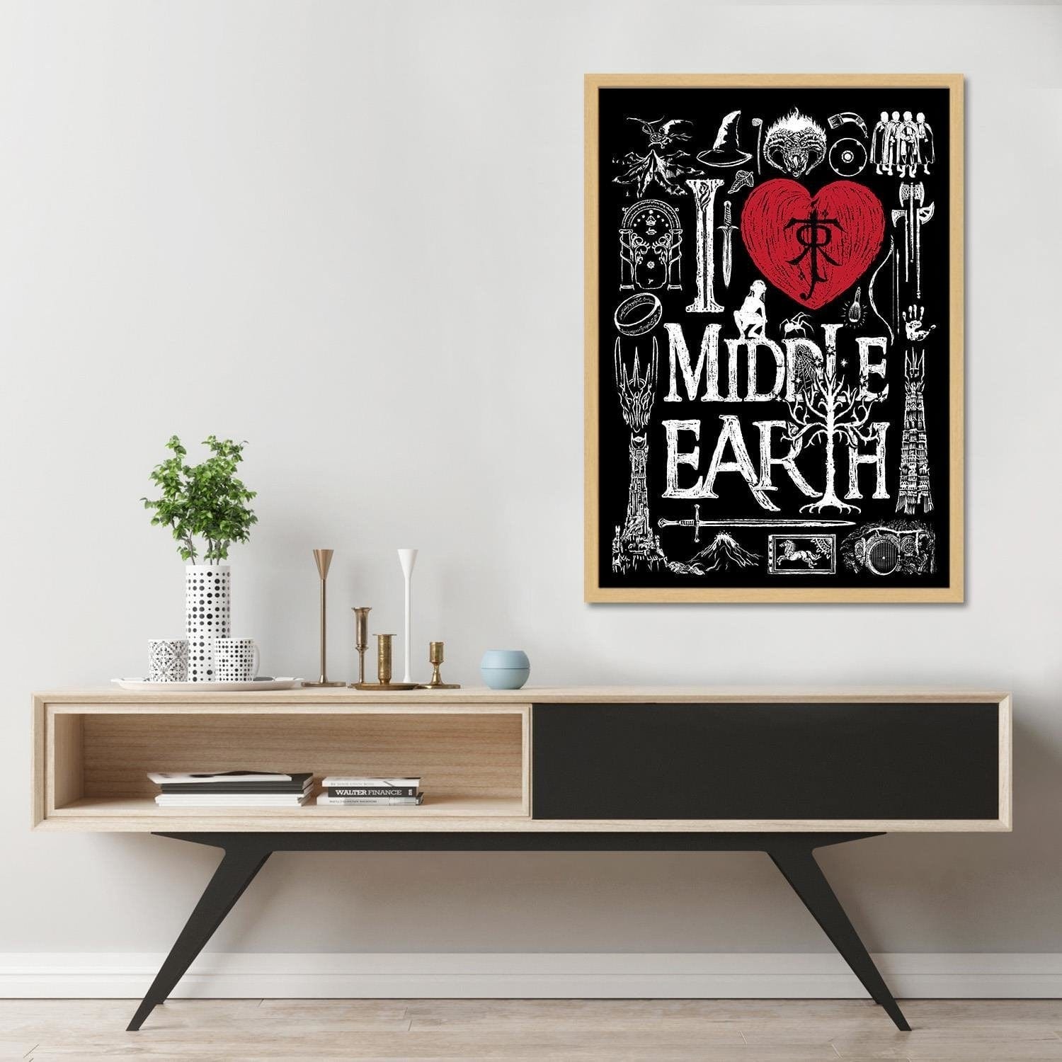 Glezna bēšā rāmī - Fantasy Home Trends DECO