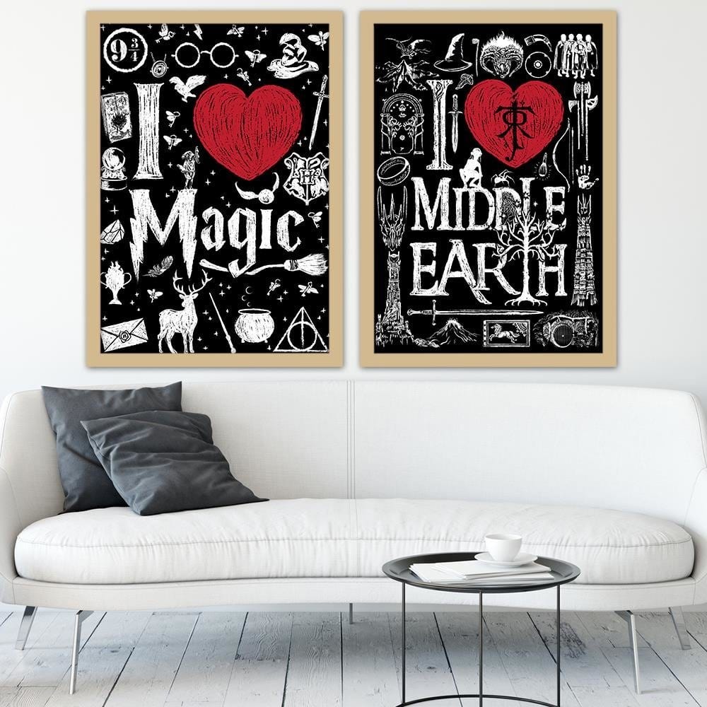 Glezna bēšā rāmī - Fantasy Home Trends DECO