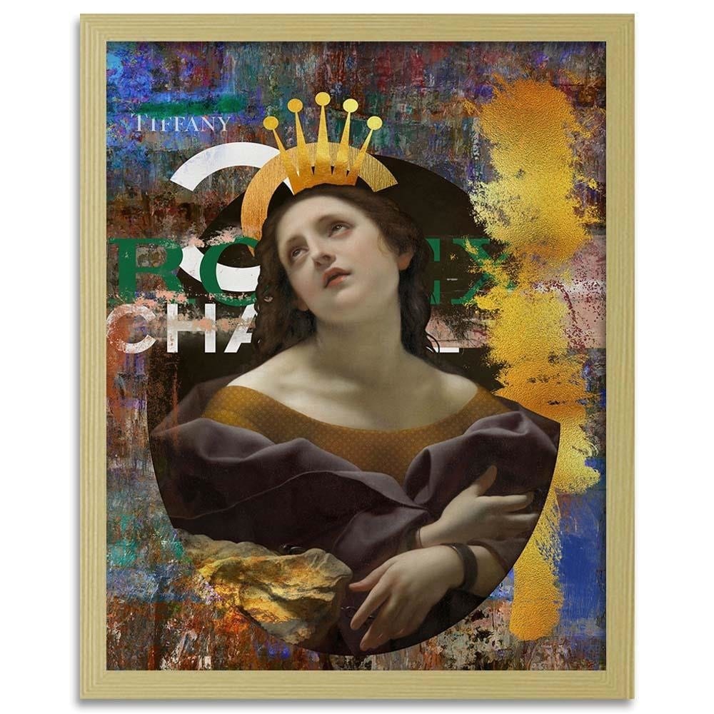 Glezna bēšā rāmī - Fashion Artwork Home Trends DECO