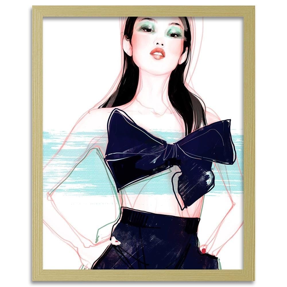 Glezna bēšā rāmī - Fashion Beauty Image Home Trends DECO