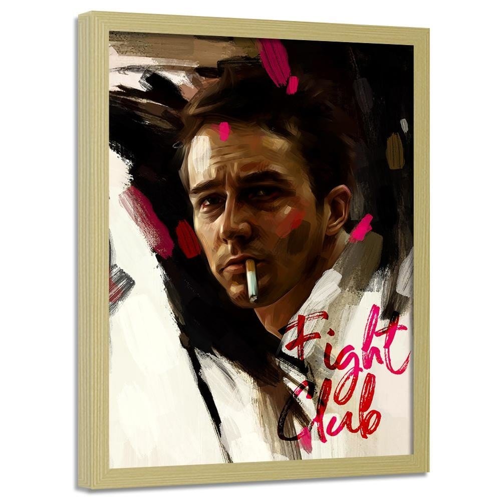 Glezna bēšā rāmī - Fight Club Home Trends DECO