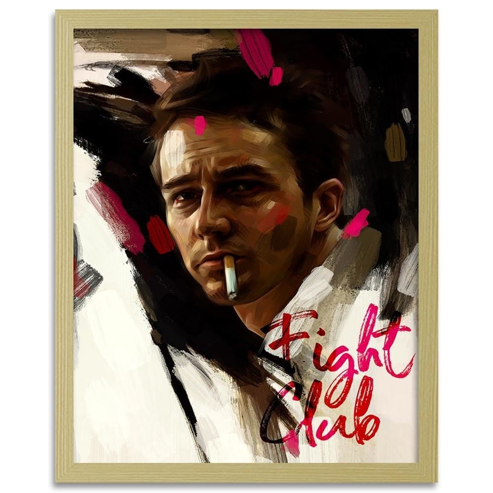 Glezna bēšā rāmī - Fight Club Home Trends DECO