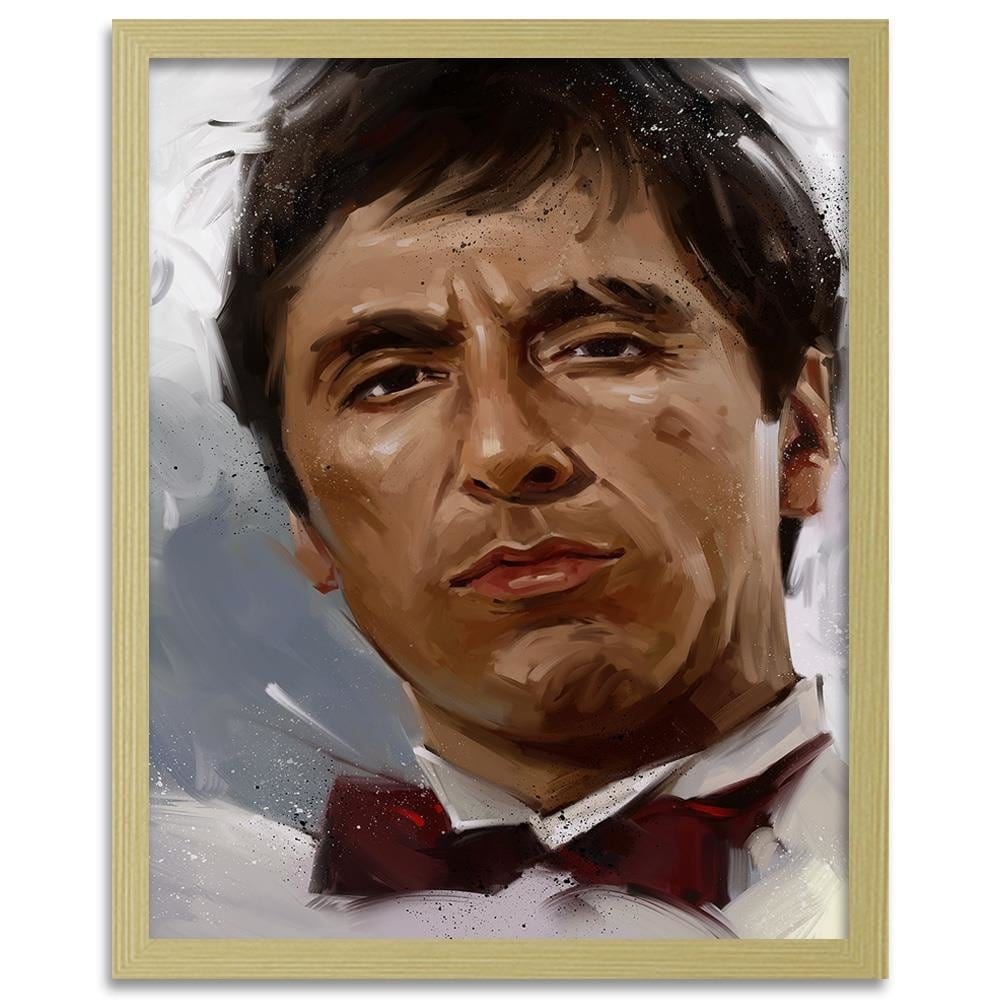 Glezna bēšā rāmī - Film Scarface Home Trends DECO