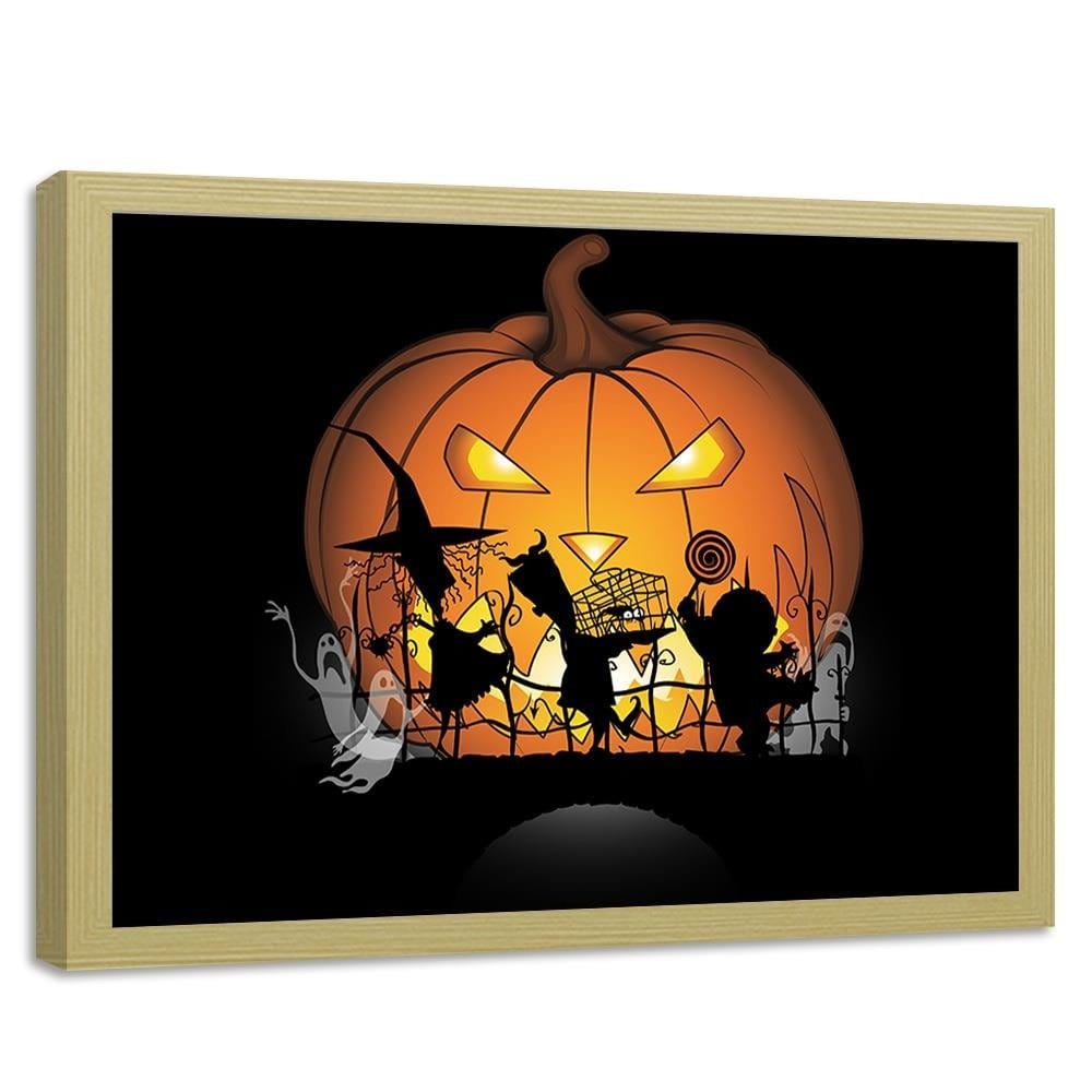Glezna bēšā rāmī - For Kids Ghosts Home Trends DECO
