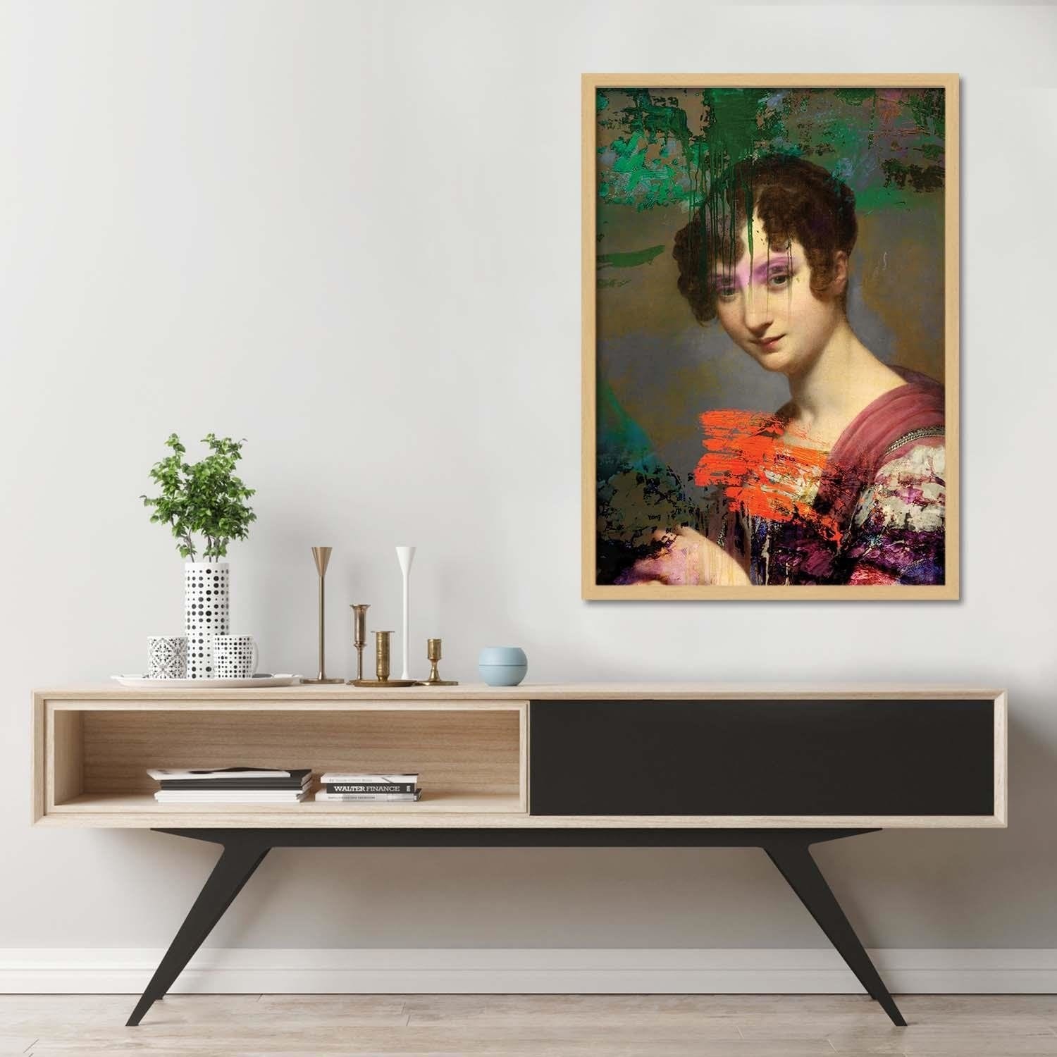 Glezna bēšā rāmī - For Loft Interior Home Trends DECO