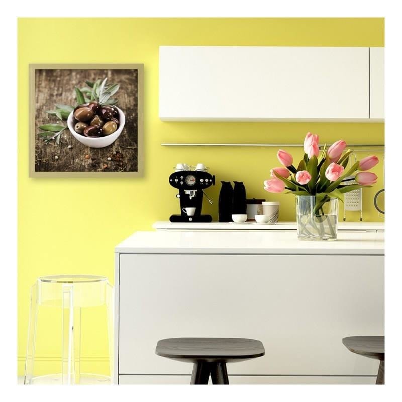 Glezna bēšā rāmī - Fresh olives Home Trends DECO