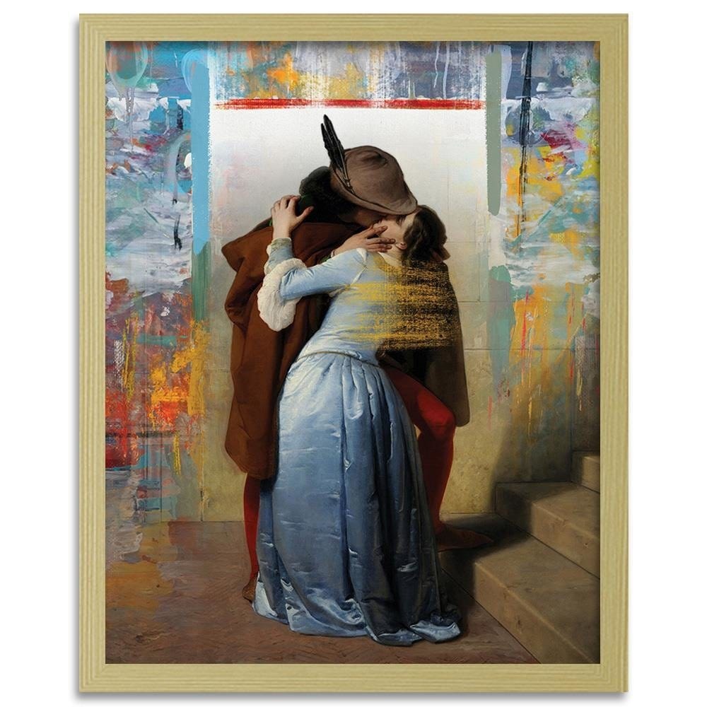 Glezna bēšā rāmī - Funny Art Parody Image Home Trends DECO