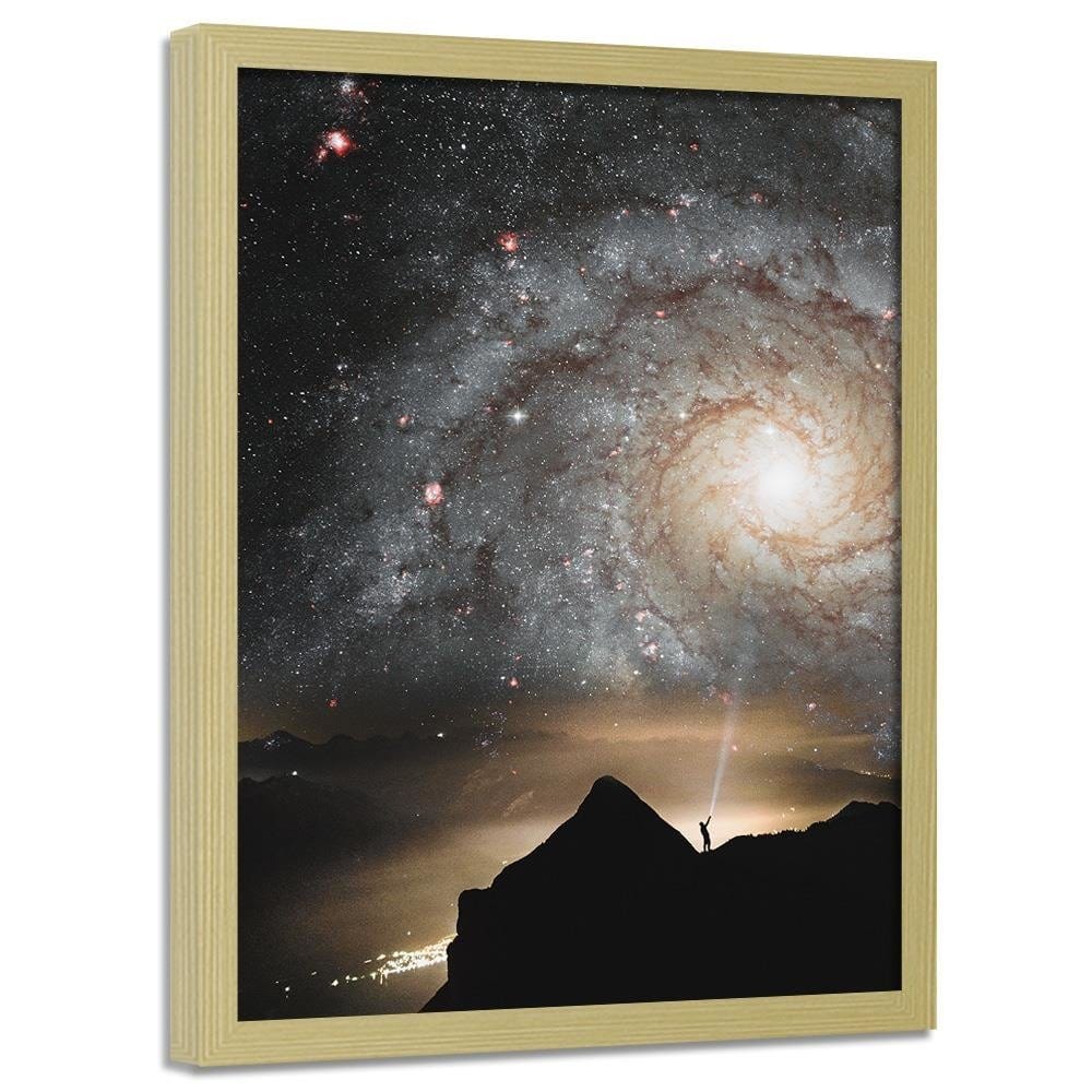 Glezna bēšā rāmī - Galaxy Home Trends DECO