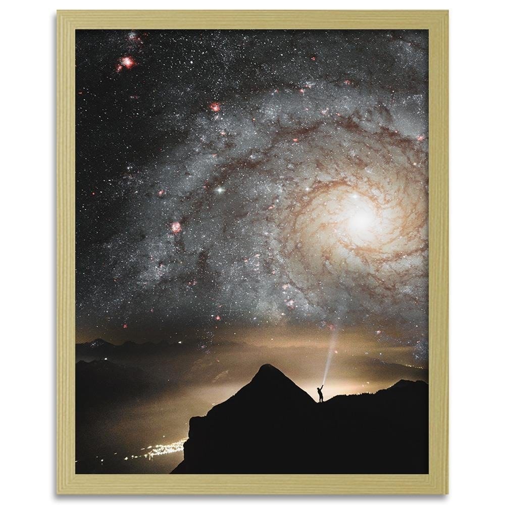 Glezna bēšā rāmī - Galaxy Home Trends DECO