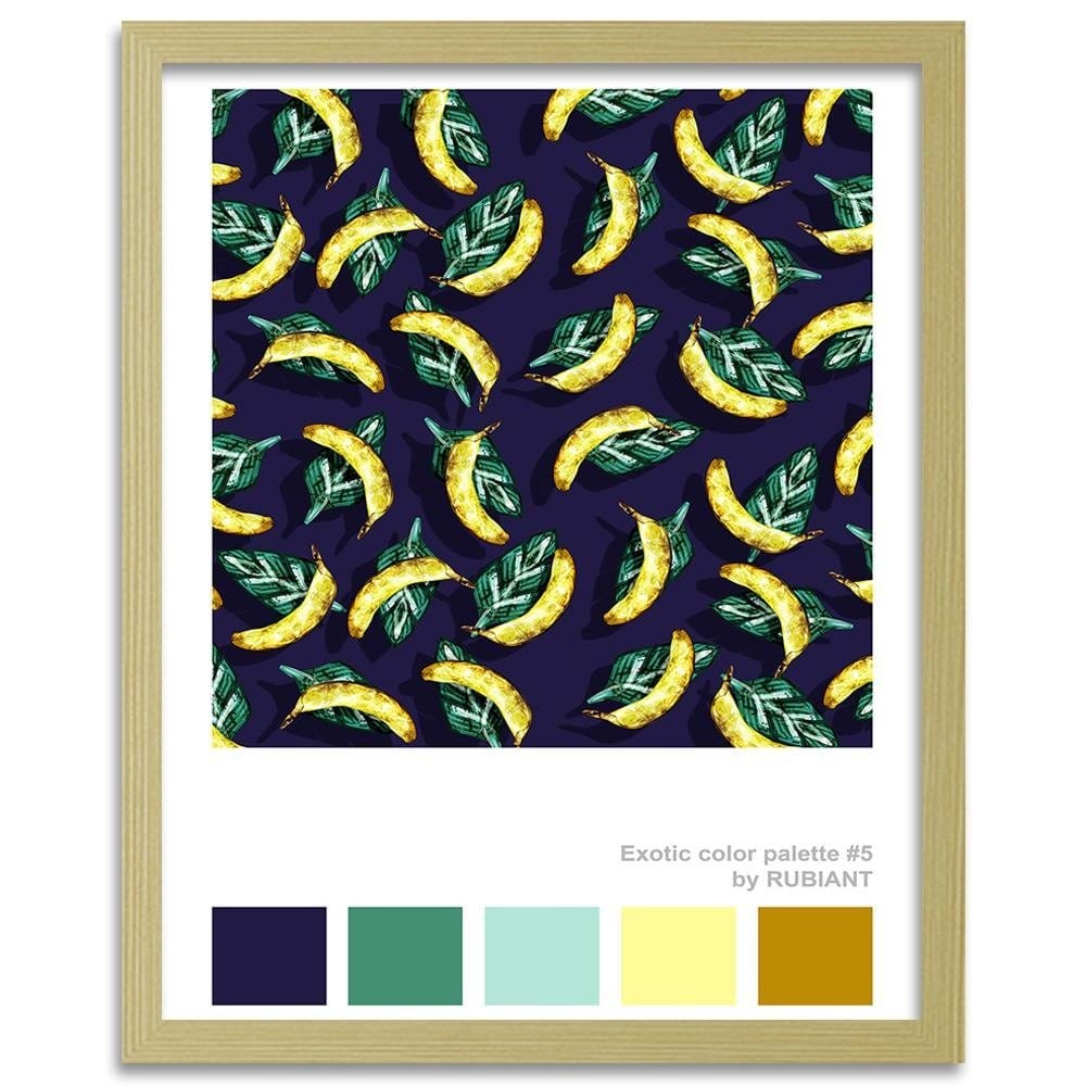 Glezna bēšā rāmī - Giclée Print Yellow Home Trends DECO