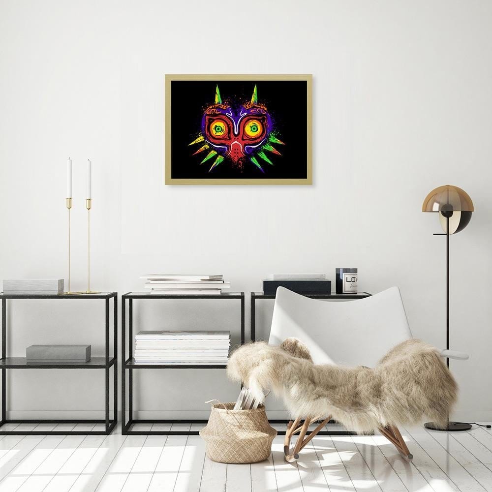 Glezna bēšā rāmī - Graphic Design Home Trends DECO