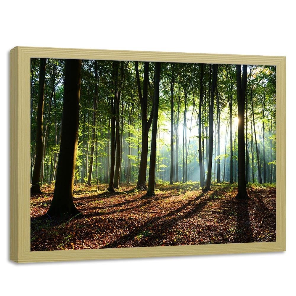 Glezna bēšā rāmī - Green Forest Home Trends DECO