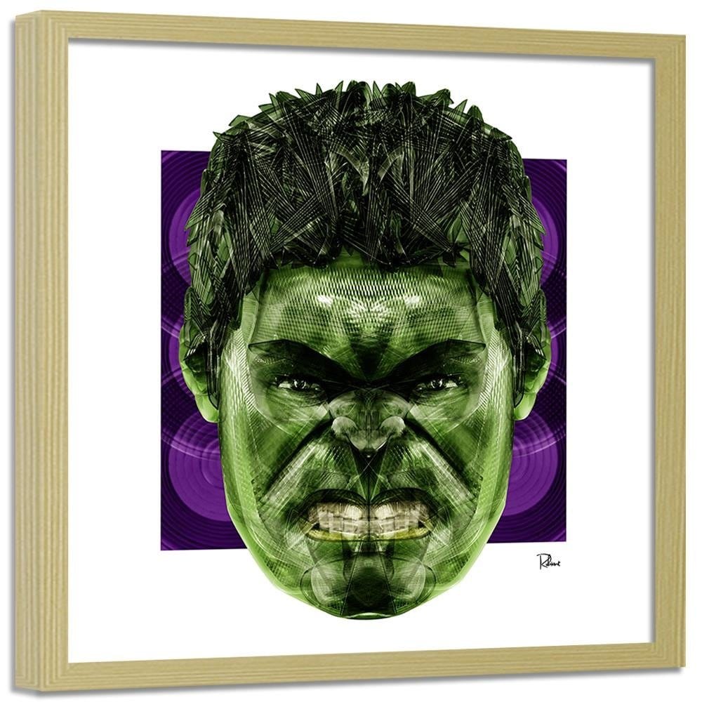 Glezna bēšā rāmī - Green Giant Home Trends DECO