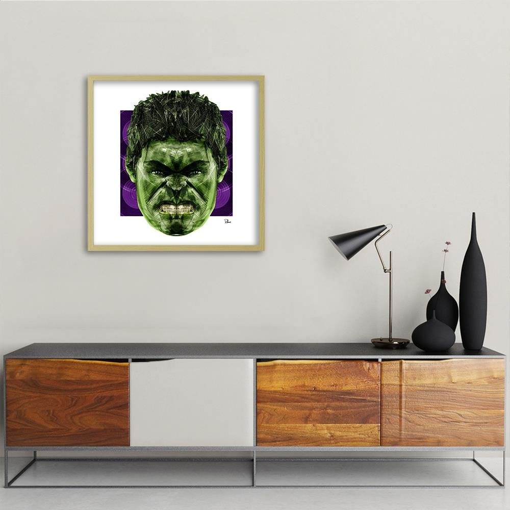 Glezna bēšā rāmī - Green Giant Home Trends DECO