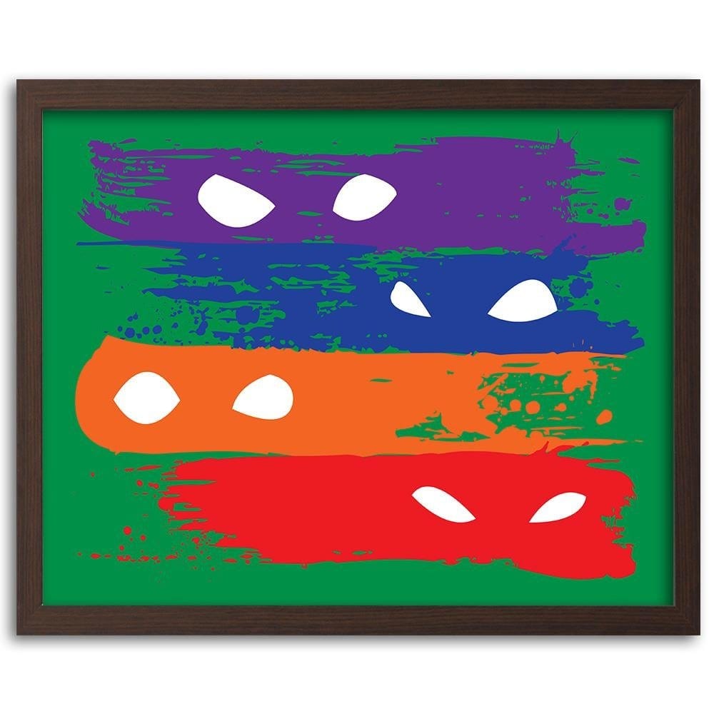 Glezna brūnā rāmī - Zorro Artwork Home Trends DECO