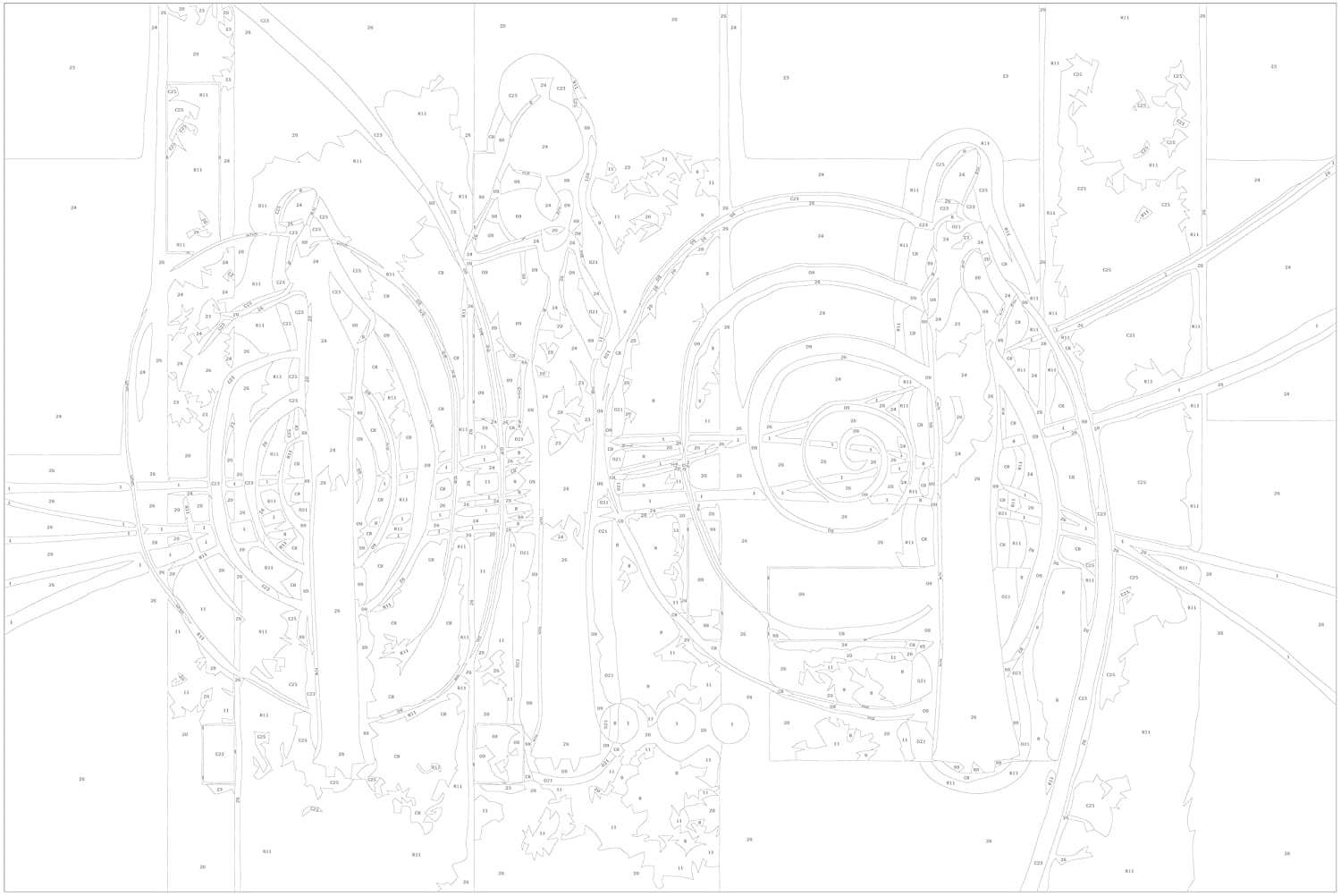 Glezna izkrāso pēc cipariem - African Women (60x40 cm) Artgeist