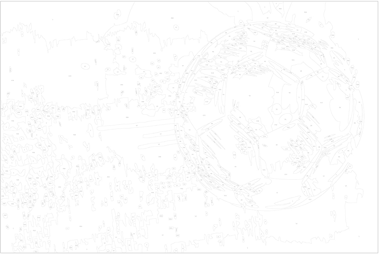 Glezna izkrāso pēc cipariem - Football Emotions 60x40 cm Artgeist