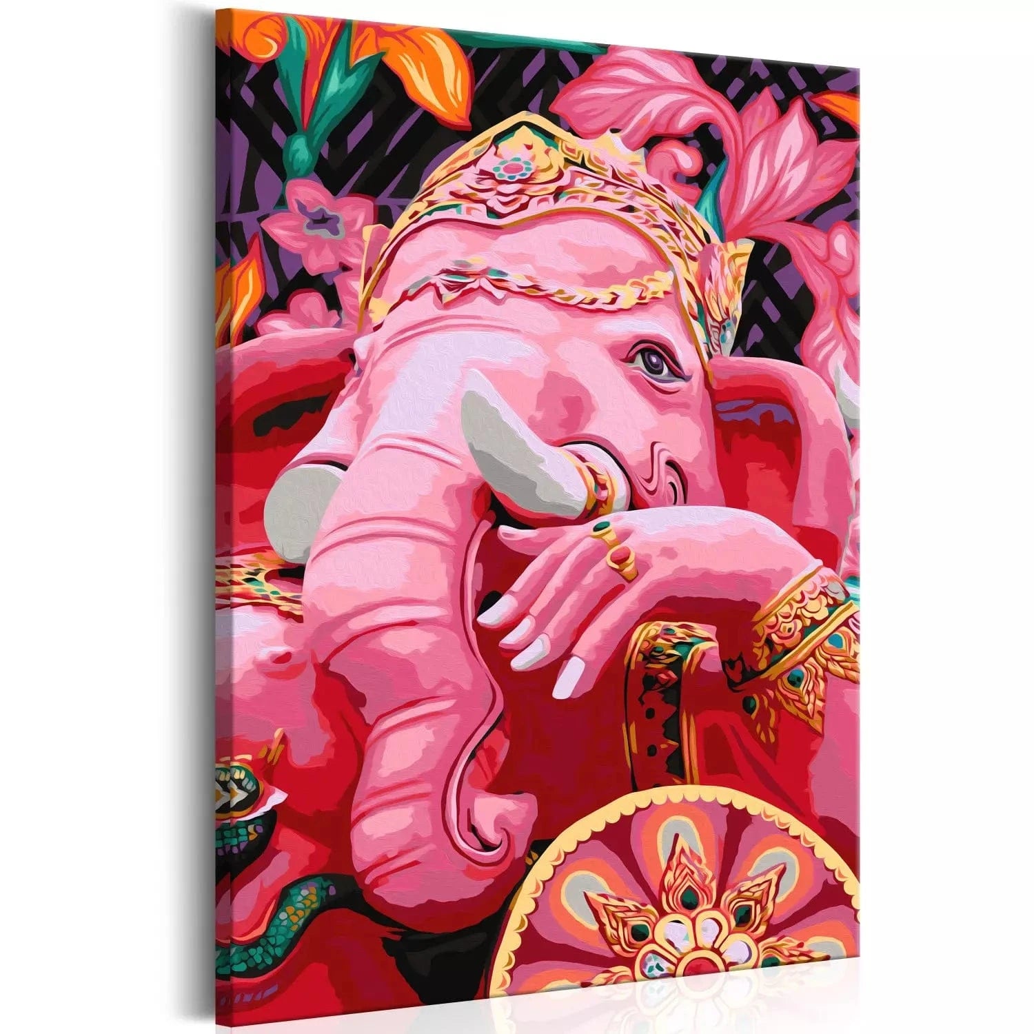 Glezna izkrāso pēc cipariem - Ganesha 40x60 cm Artgeist