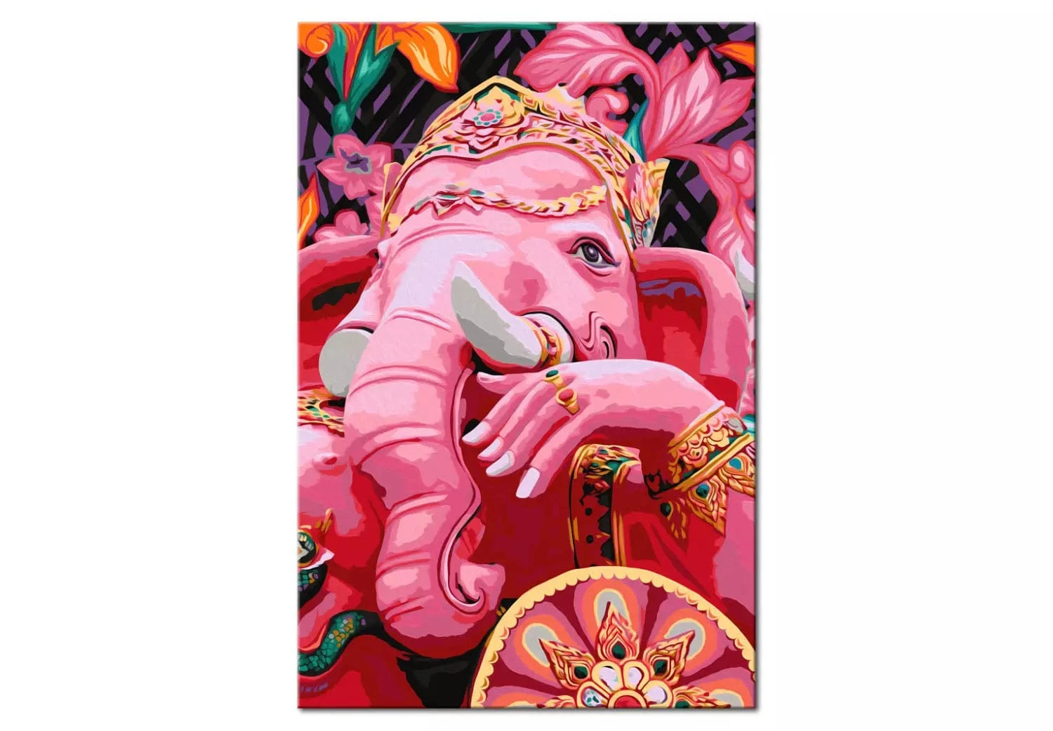 Glezna izkrāso pēc cipariem - Ganesha 40x60 cm Artgeist