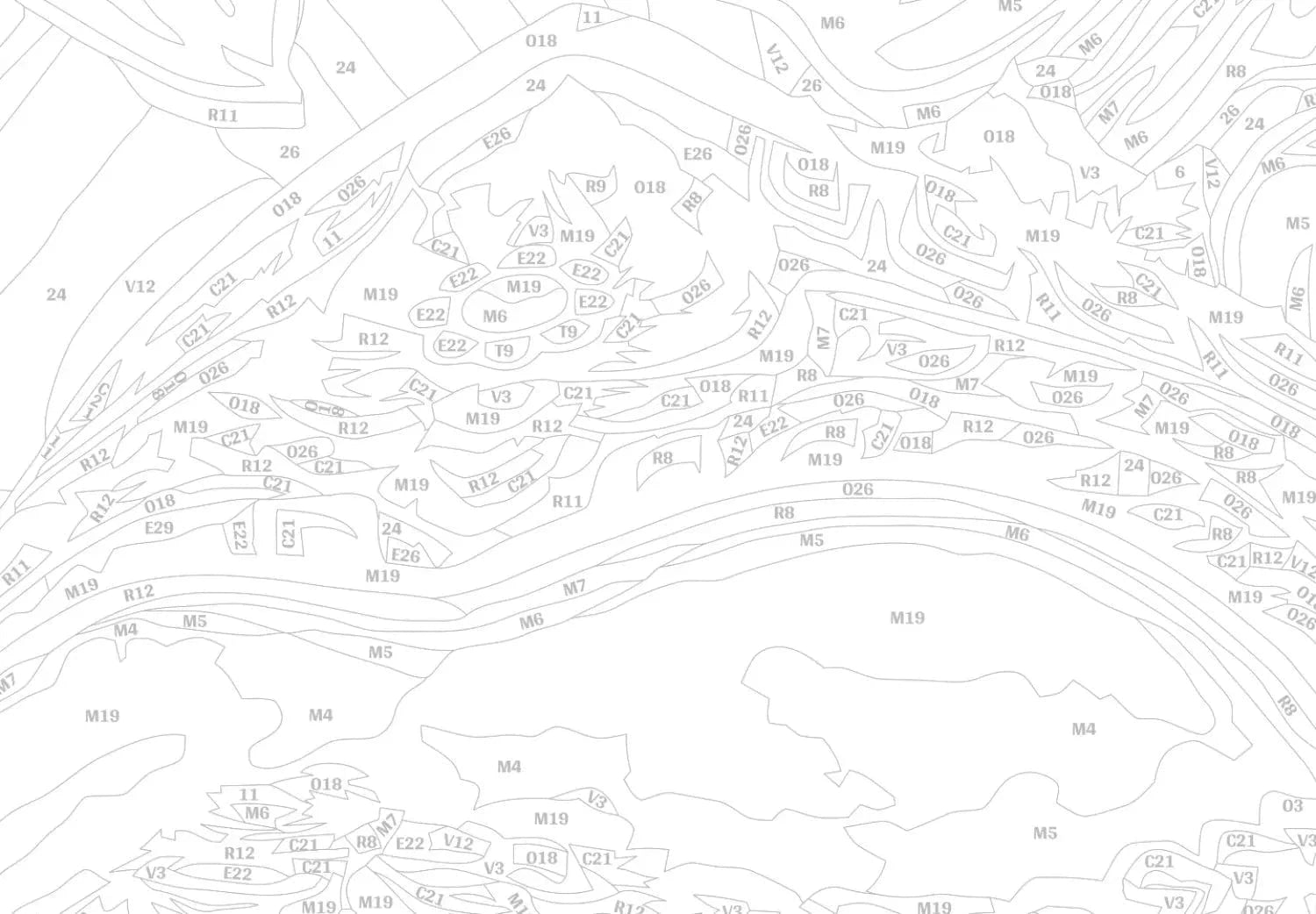 Glezna izkrāso pēc cipariem - Ganesha 40x60 cm Artgeist