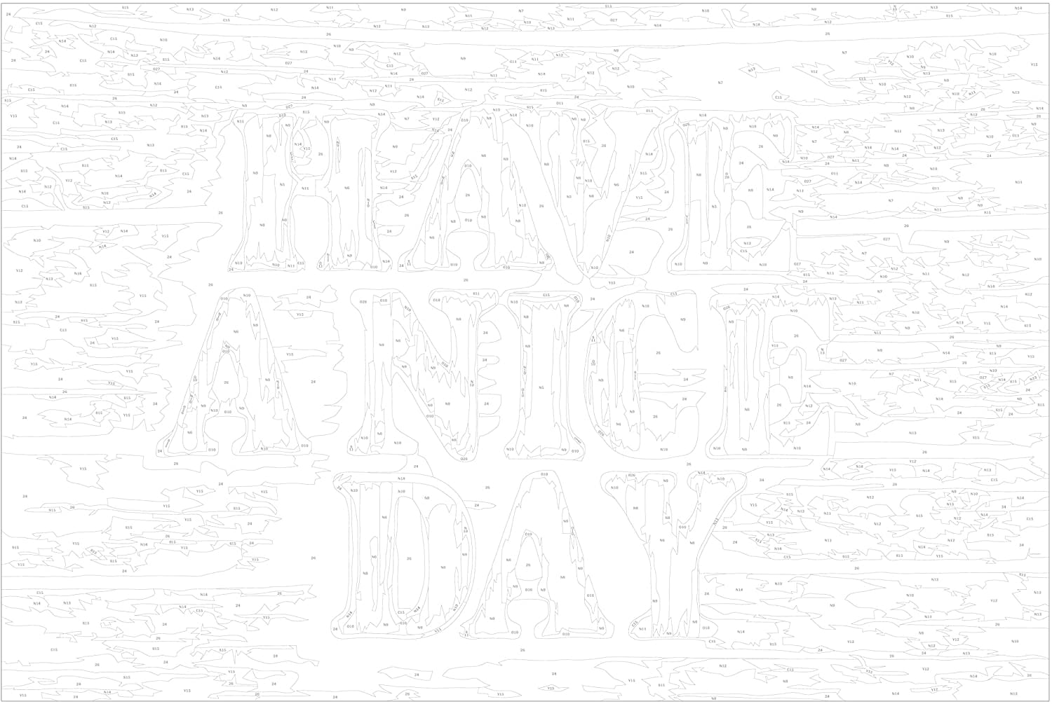 Glezna izkrāso pēc cipariem - Have a Nice Day 60x40 cm Artgeist