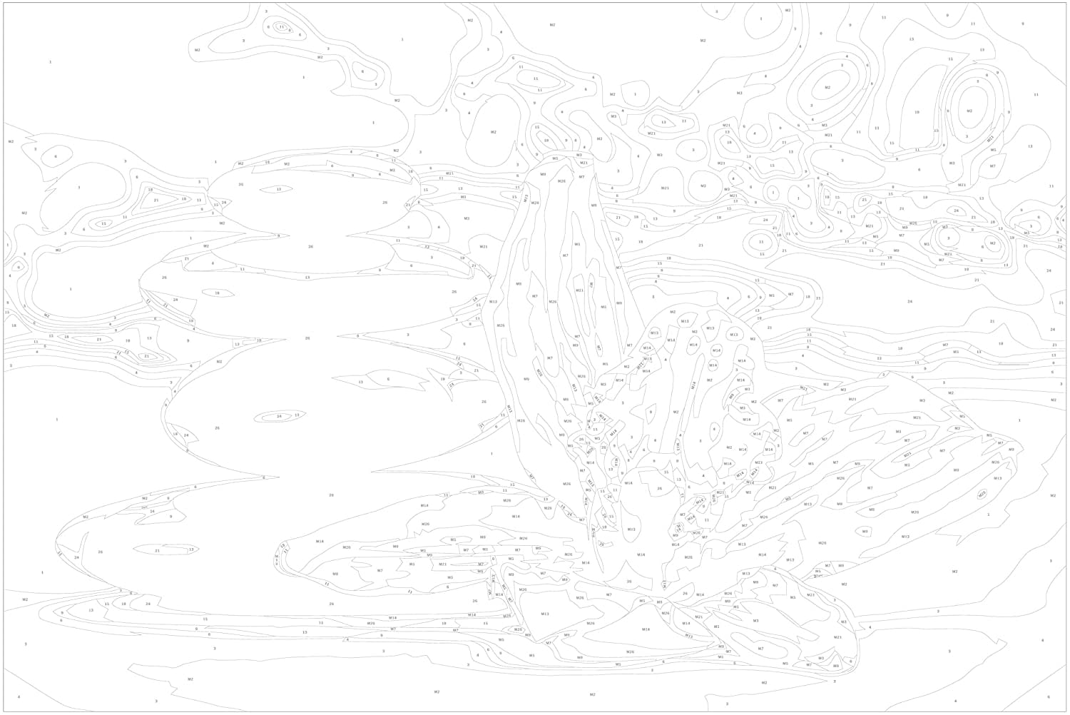 Glezna izkrāso pēc cipariem - Stones Tower 60x40 cm Artgeist