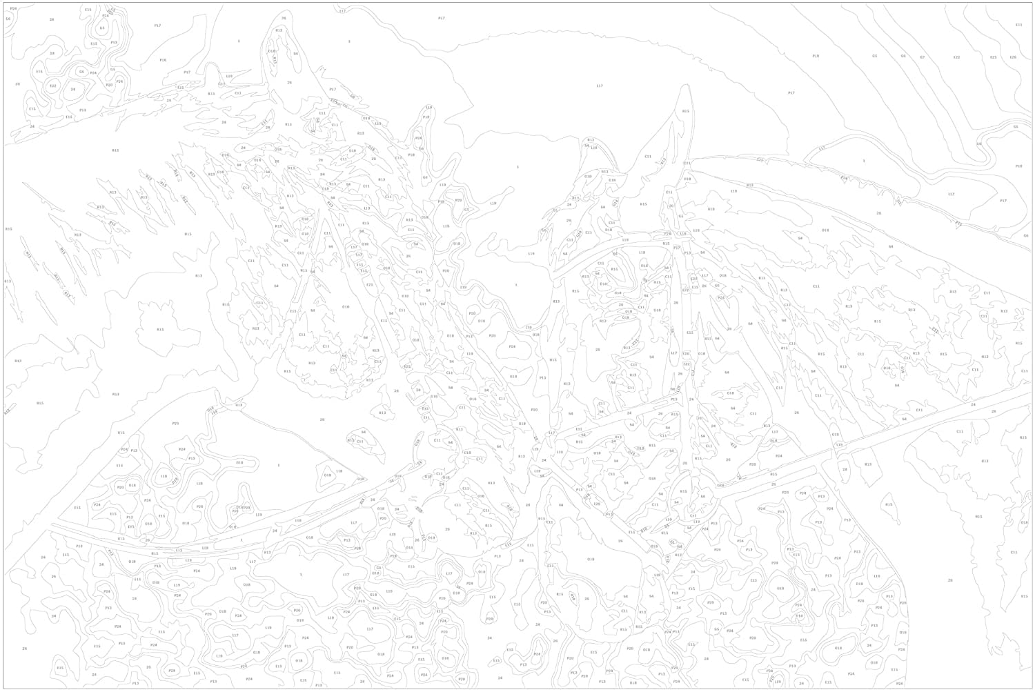 Glezna izkrāso pēc cipariem - Two Horses 60x40 cm Artgeist